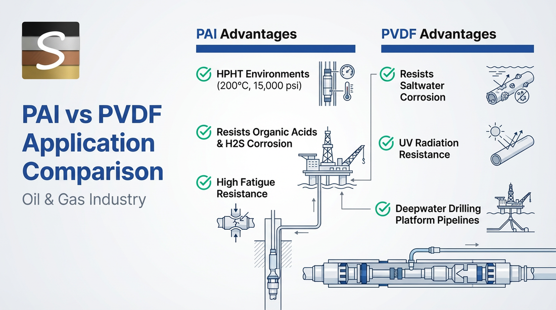 📊 PAI vs PVDF Materials: Application Scenario Comparison &amp; Grade Selection Guide for Industrial Use
