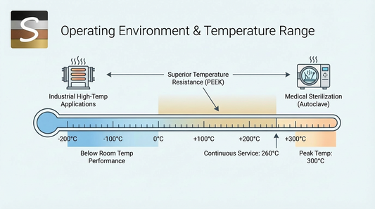 PEEK Material Selection Guide: How to Choose Solvay KetaSpire® KT820 and Grades Suitable for Industrial Applications