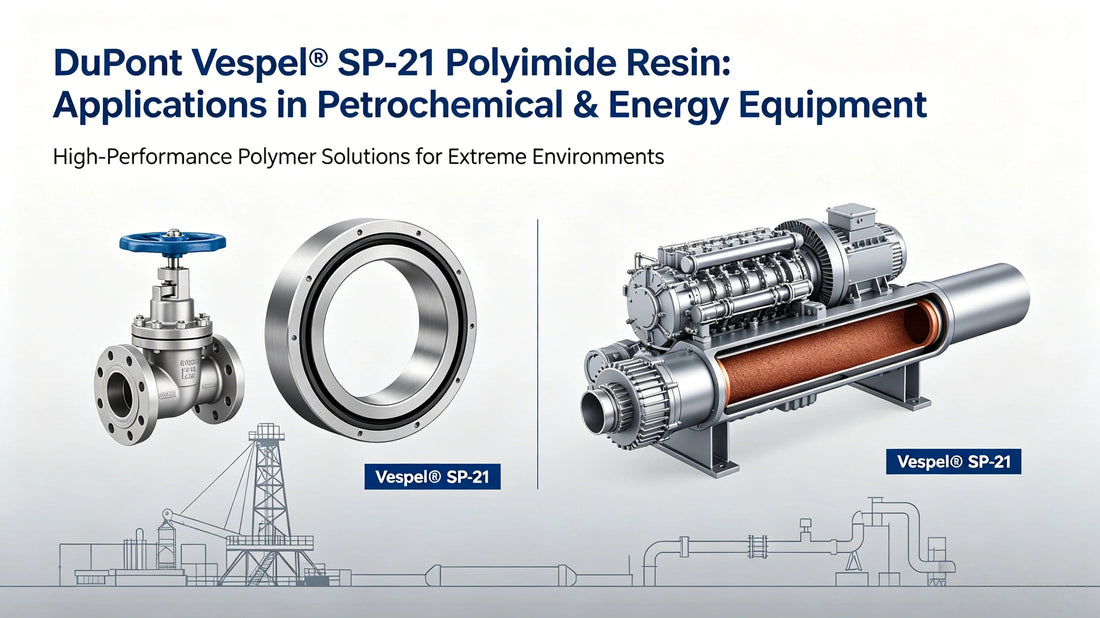 Advantages of DuPont Vespel® SP-21 15% Graphite Polyimide Resin PI Material and Its Applications in Petrochemical and Energy Equipment