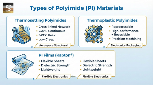 PI Material Selection Guide: DuPont Vespel® Series & Application Tips for High-Performance Industries