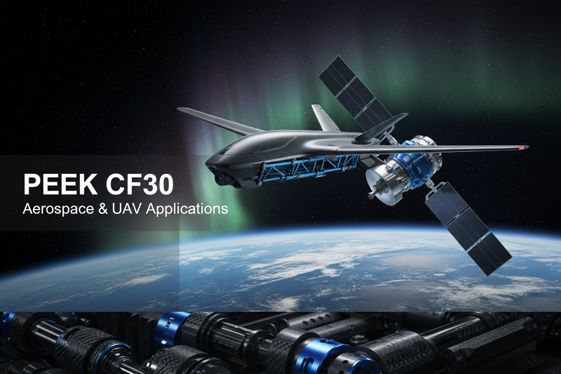 PEEK CF30 Material: Advantages and Applications in Aerospace and UAV Industries