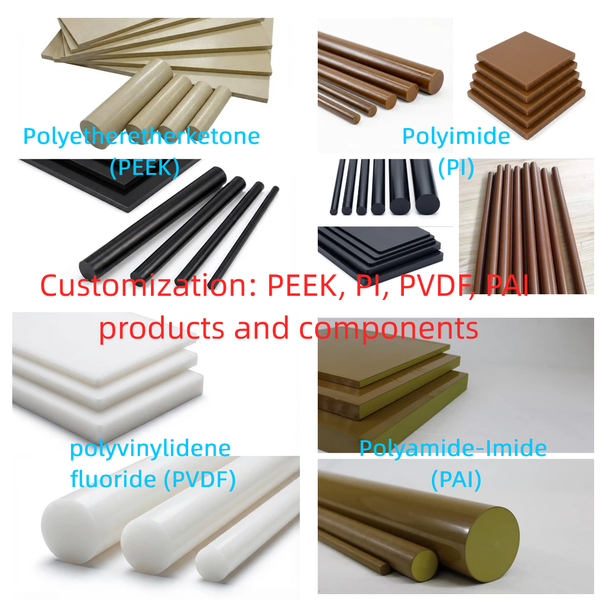 Custom CNC Machined PEEK / PI / PAI / PVDF Parts — detail view 2